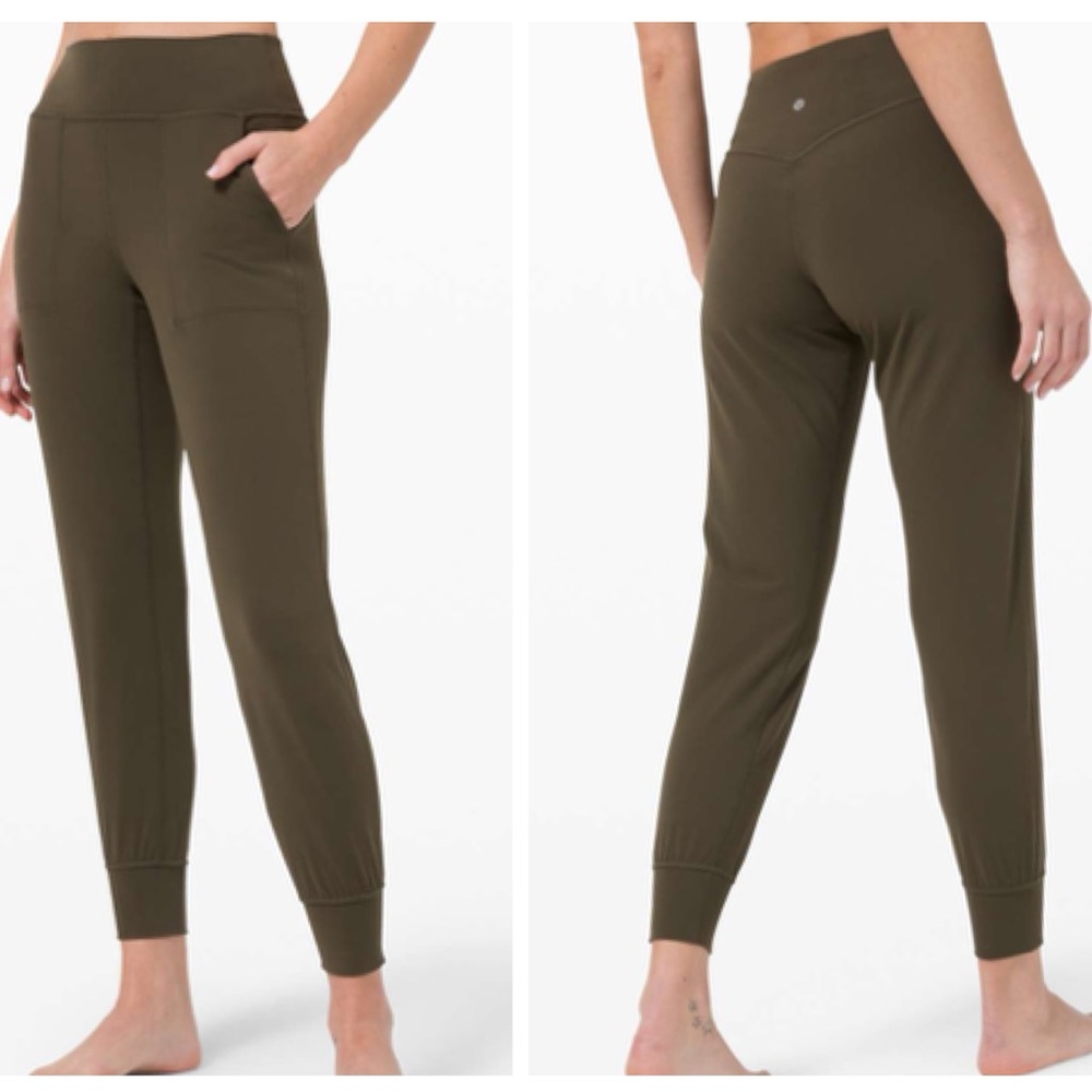 Lululemon Align Jogger 28" Dark Olive 🫒 *Nulu, size 2, NWOT.